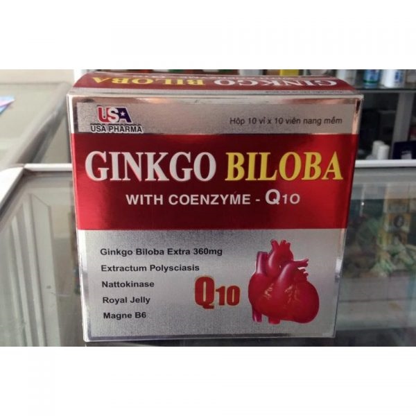 GINKGO BILOBA COQ10 (R24) Viên Nhà thuốc Minh Châu